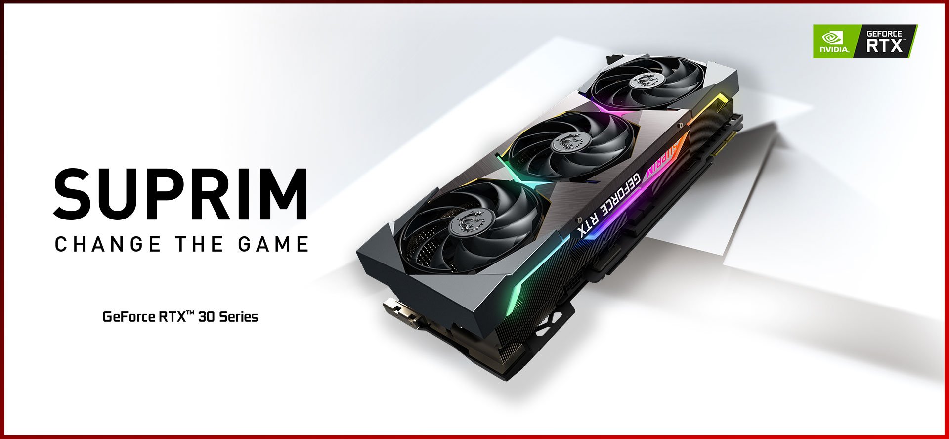 MSI Suprim GeForce RTX 3090 Ti Video Card RTX 3090 TI SUPRIM X 24G